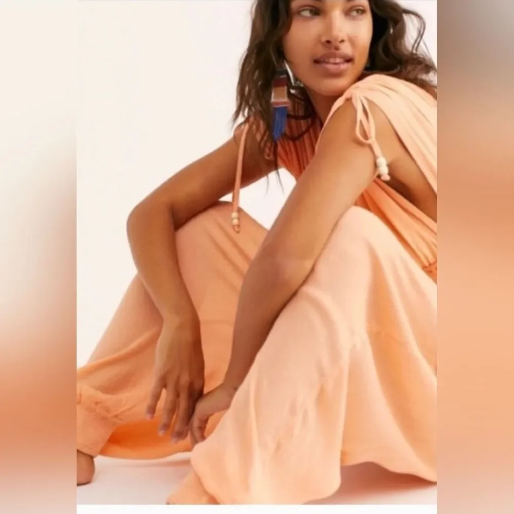 FREE PEOPLE 'WAITING FOR THE SUN TRIANGLE JUMPSUIT Size XS